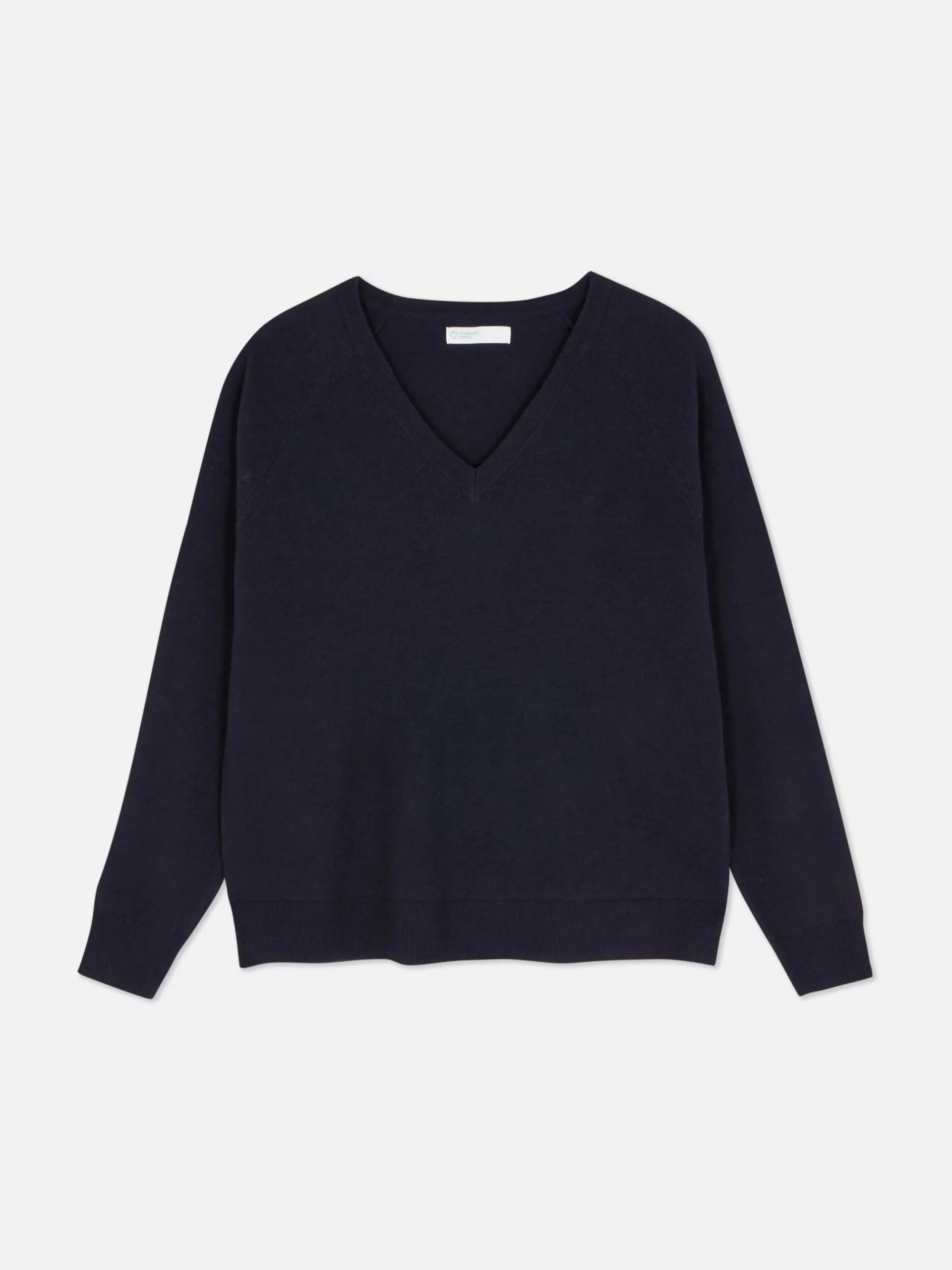 Pullover Und Cardigans|Primark Essential Pullover Mit V-Ausschnitt Marineblau
