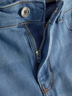 Denim|Jeans|Primark Essential Skinny-Jeans Mit Mittelhohem Bund Mittelblau