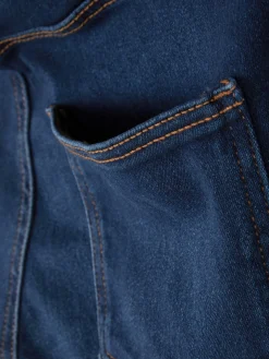 Denim|Jeans|Primark Essential Skinny-Jeans Mit Mittelhohem Bund Indigoblau