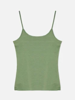 Tops Und T-Shirts|Primark Essential-Camisole Mit Stretch Hellgrün