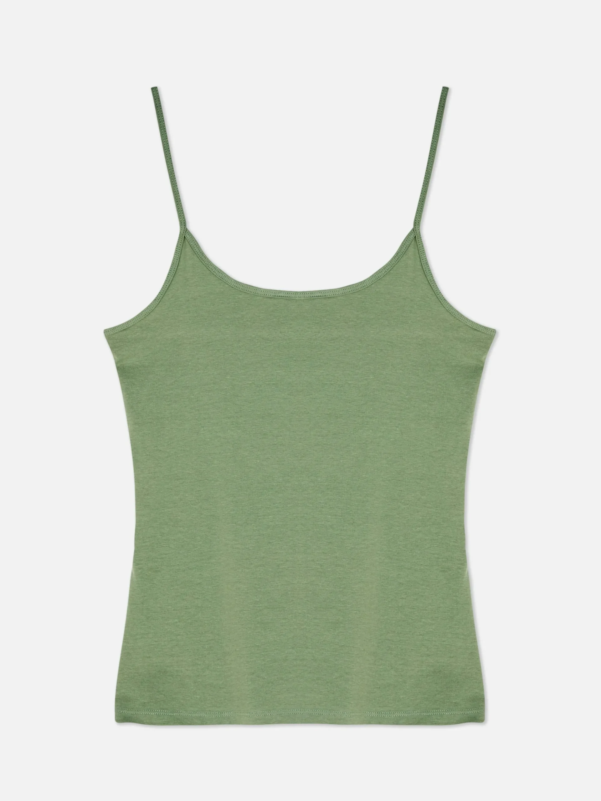 Tops Und T-Shirts|Primark Essential-Camisole Mit Stretch Hellgrün