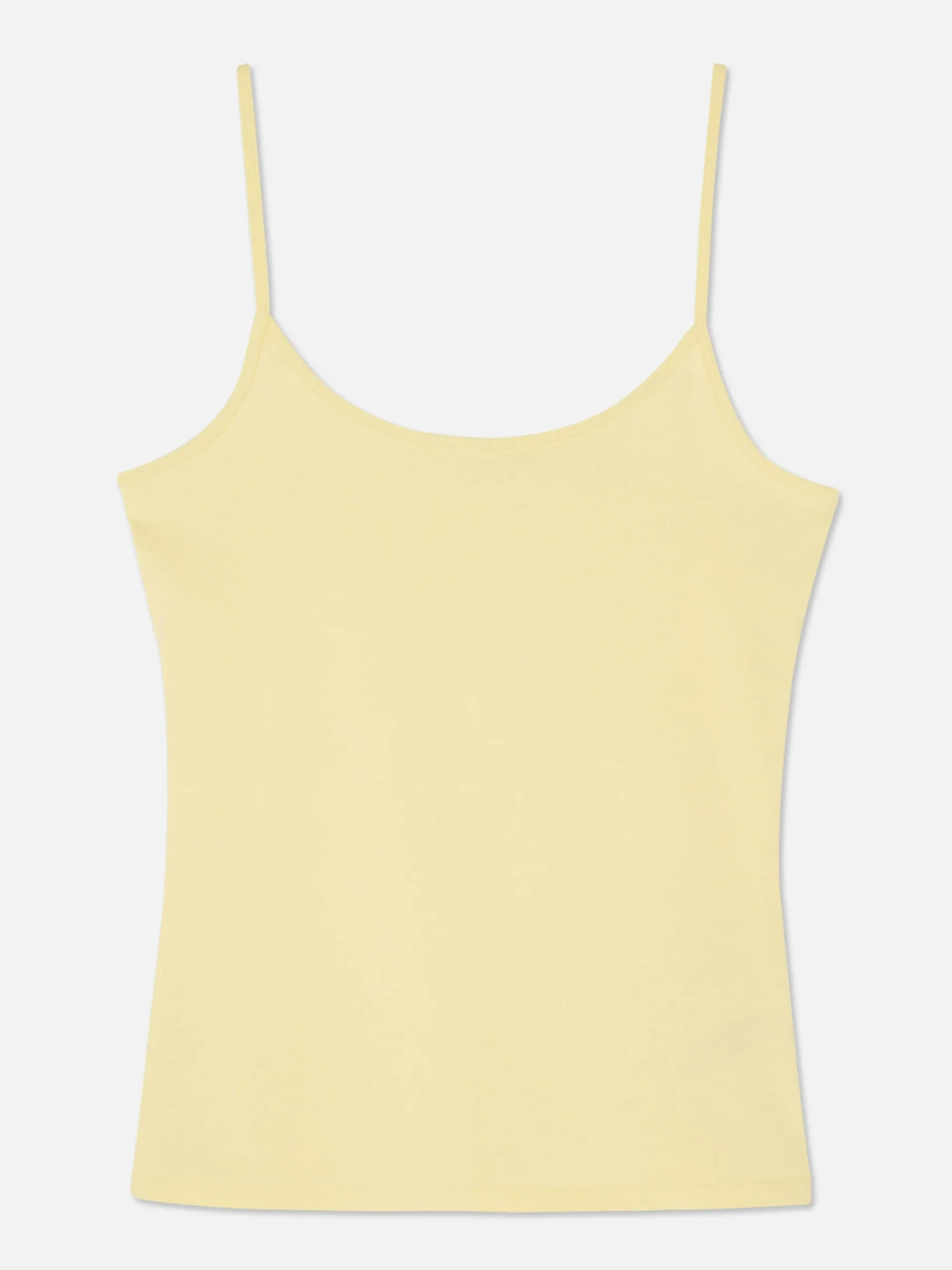 Tops Und T-Shirts|Primark Essential-Camisole Mit Stretch Gelb