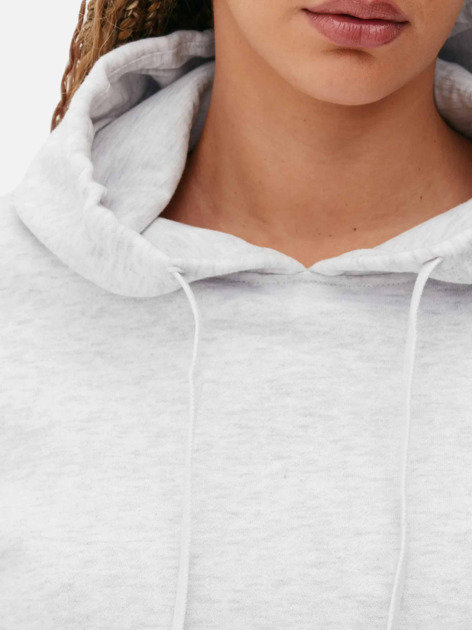 Loungewear|Hoodies Und Sweatshirts|Primark Essential-Hoodie Mit Kordelzug Grau meliert