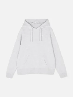 Loungewear|Hoodies Und Sweatshirts|Primark Essential-Hoodie Mit Kordelzug Grau meliert
