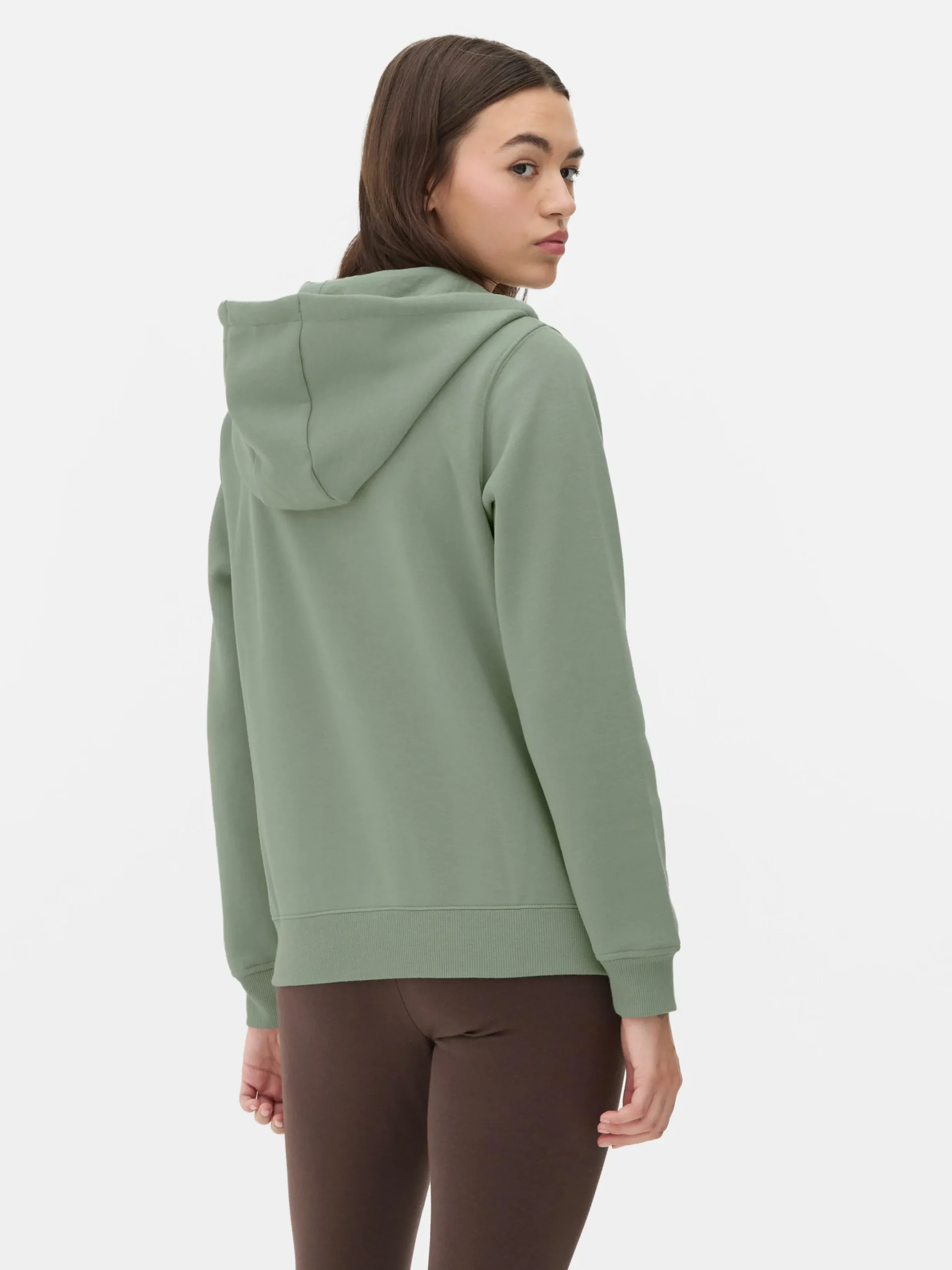 Hoodies Und Sweatshirts|Primark Essential-Hoodie Mit Reißverschluss Grün