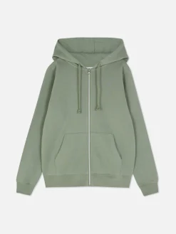 Hoodies Und Sweatshirts|Primark Essential-Hoodie Mit Reißverschluss Grün