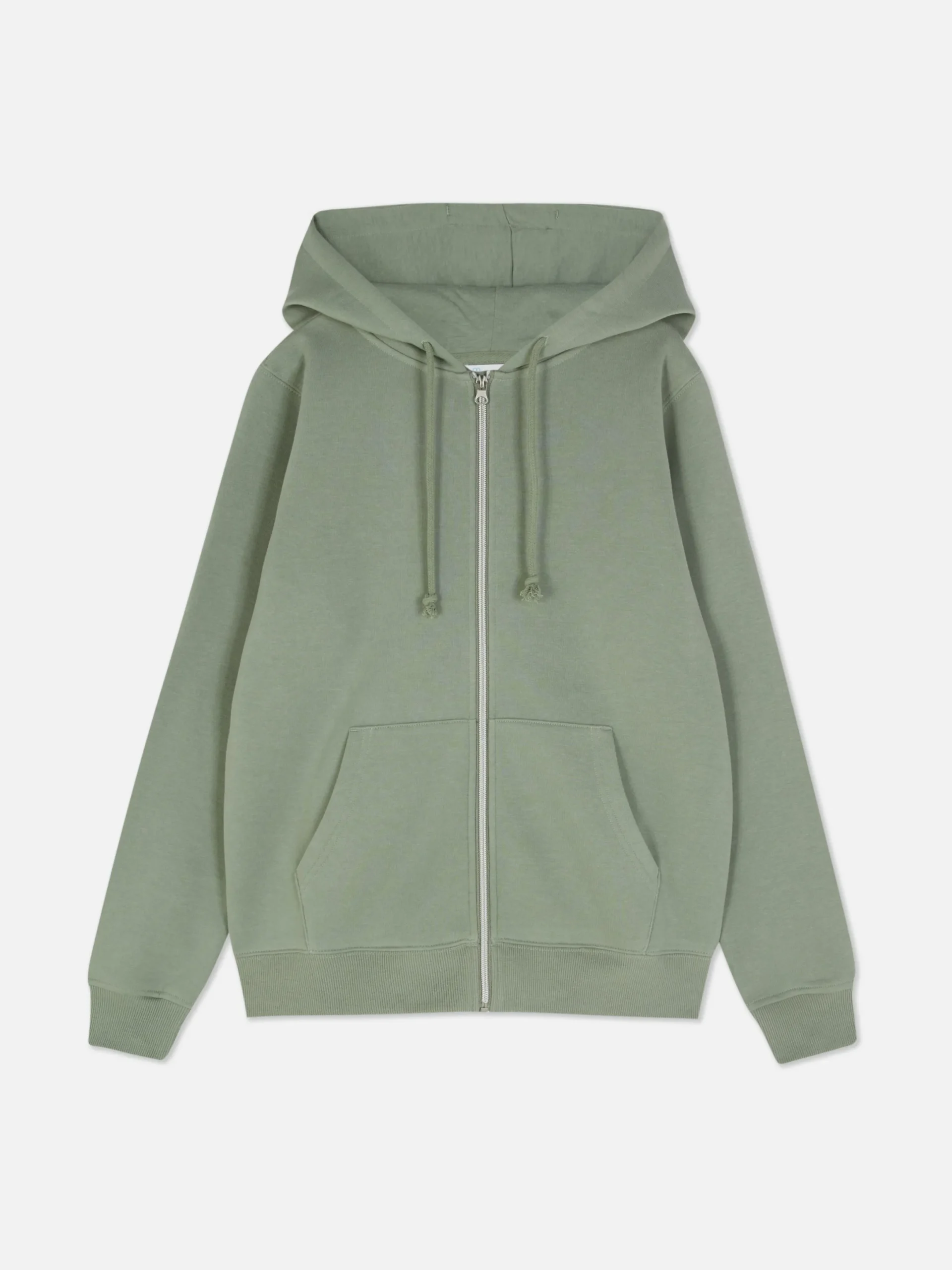 Hoodies Und Sweatshirts|Primark Essential-Hoodie Mit Reißverschluss Grün