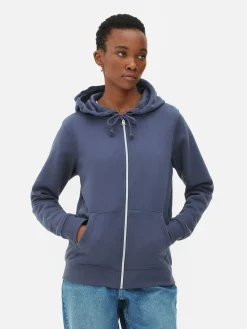 Hoodies Und Sweatshirts|Primark Essential-Hoodie Mit Reißverschluss Dunkelblau