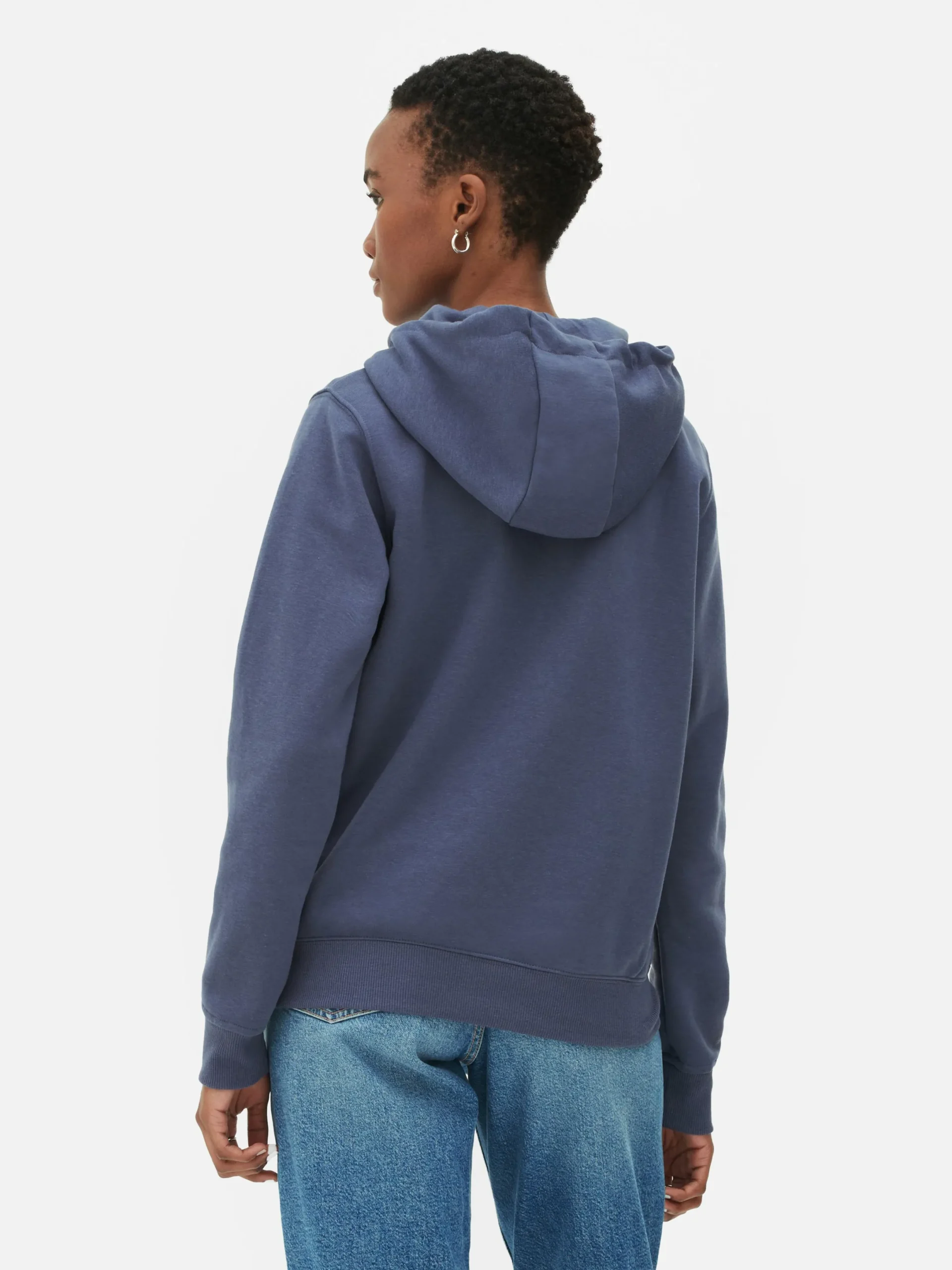 Hoodies Und Sweatshirts|Primark Essential-Hoodie Mit Reißverschluss Dunkelblau