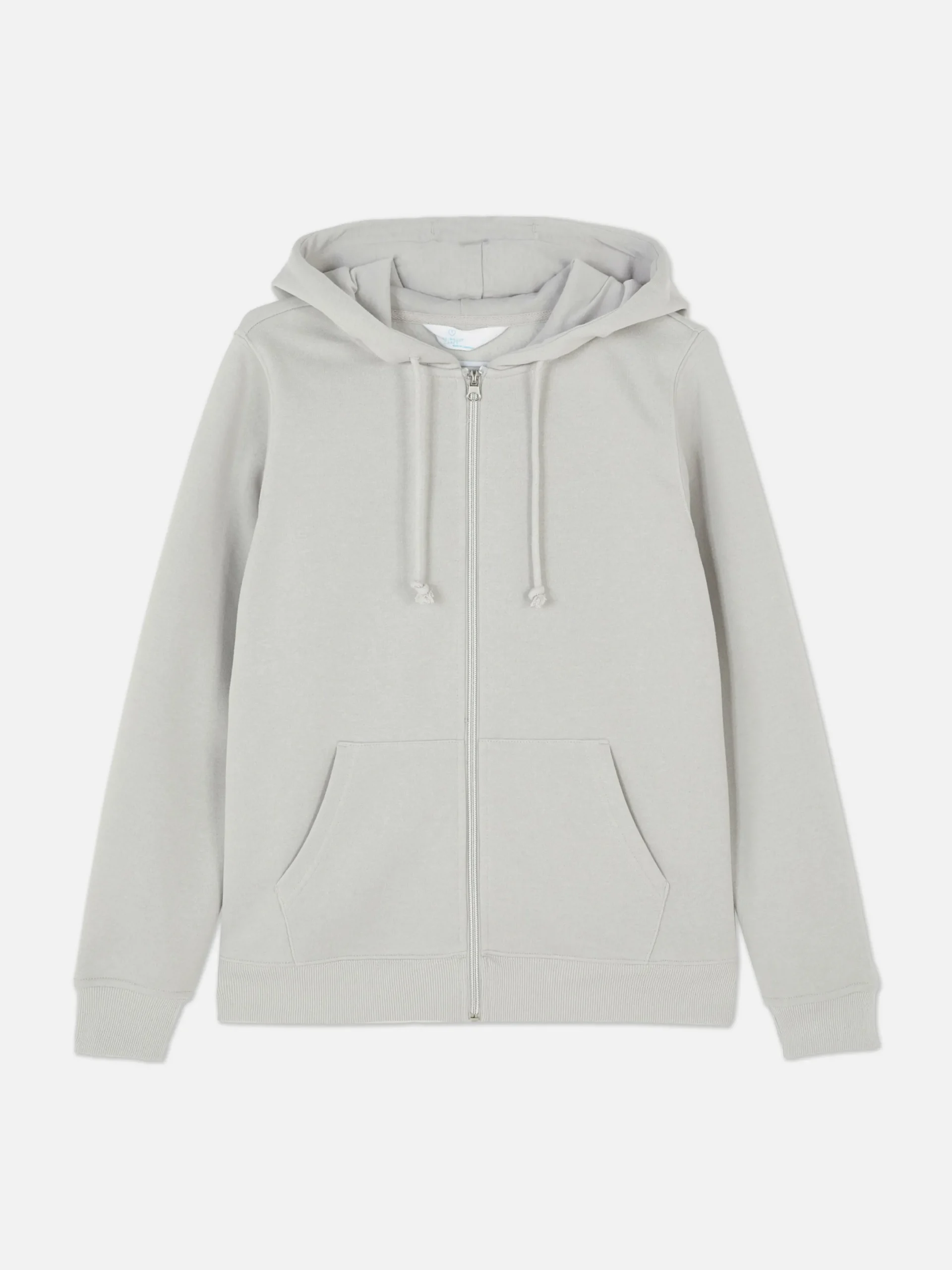 Hoodies Und Sweatshirts|Primark Essential-Hoodie Mit Reißverschluss Grau