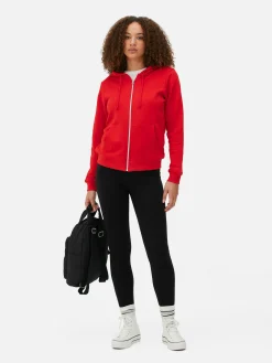 Hoodies Und Sweatshirts|Primark Essential-Hoodie Mit Reißverschluss Rot