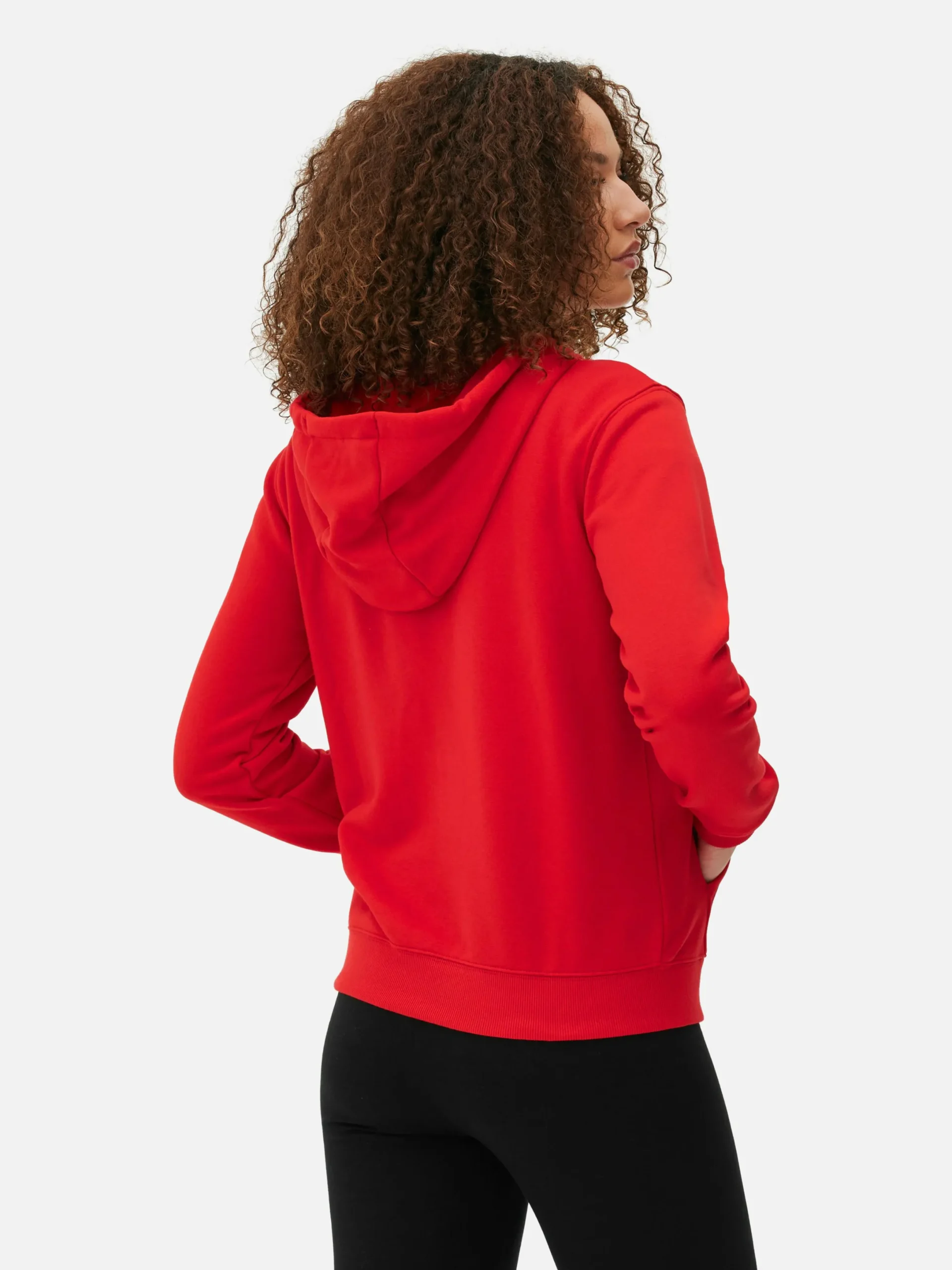Hoodies Und Sweatshirts|Primark Essential-Hoodie Mit Reißverschluss Rot