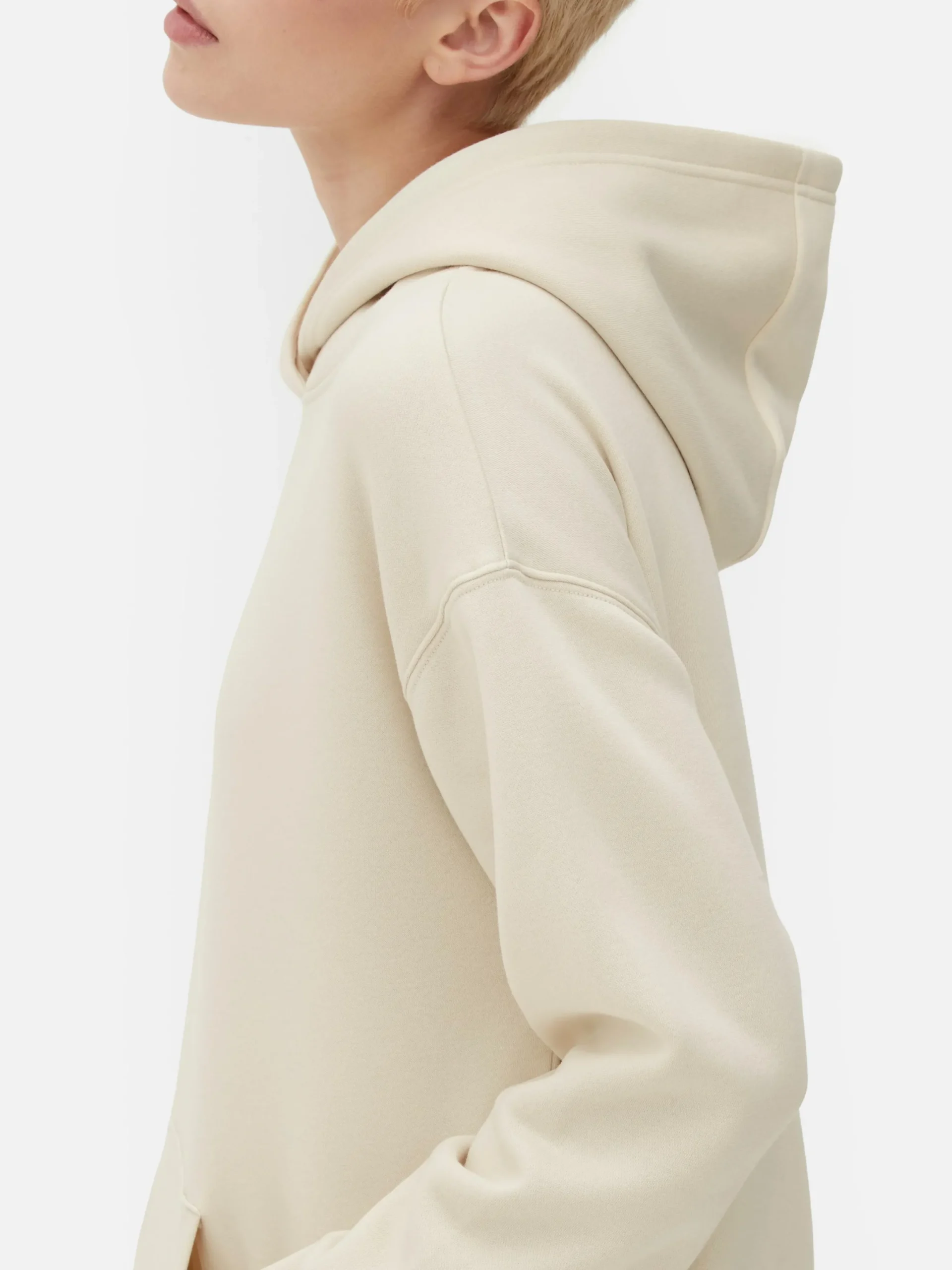 Loungewear|Hoodies Und Sweatshirts|Primark Essential-Kapuzenpullover Cremefarben