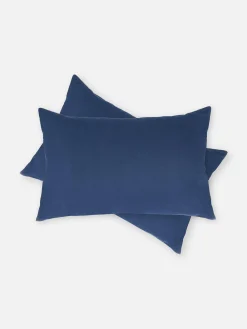 Bettlaken Und Kopfkissenbezüge|Primark Essential-Kopfkissenbezüge, 2er-Pack Marineblau