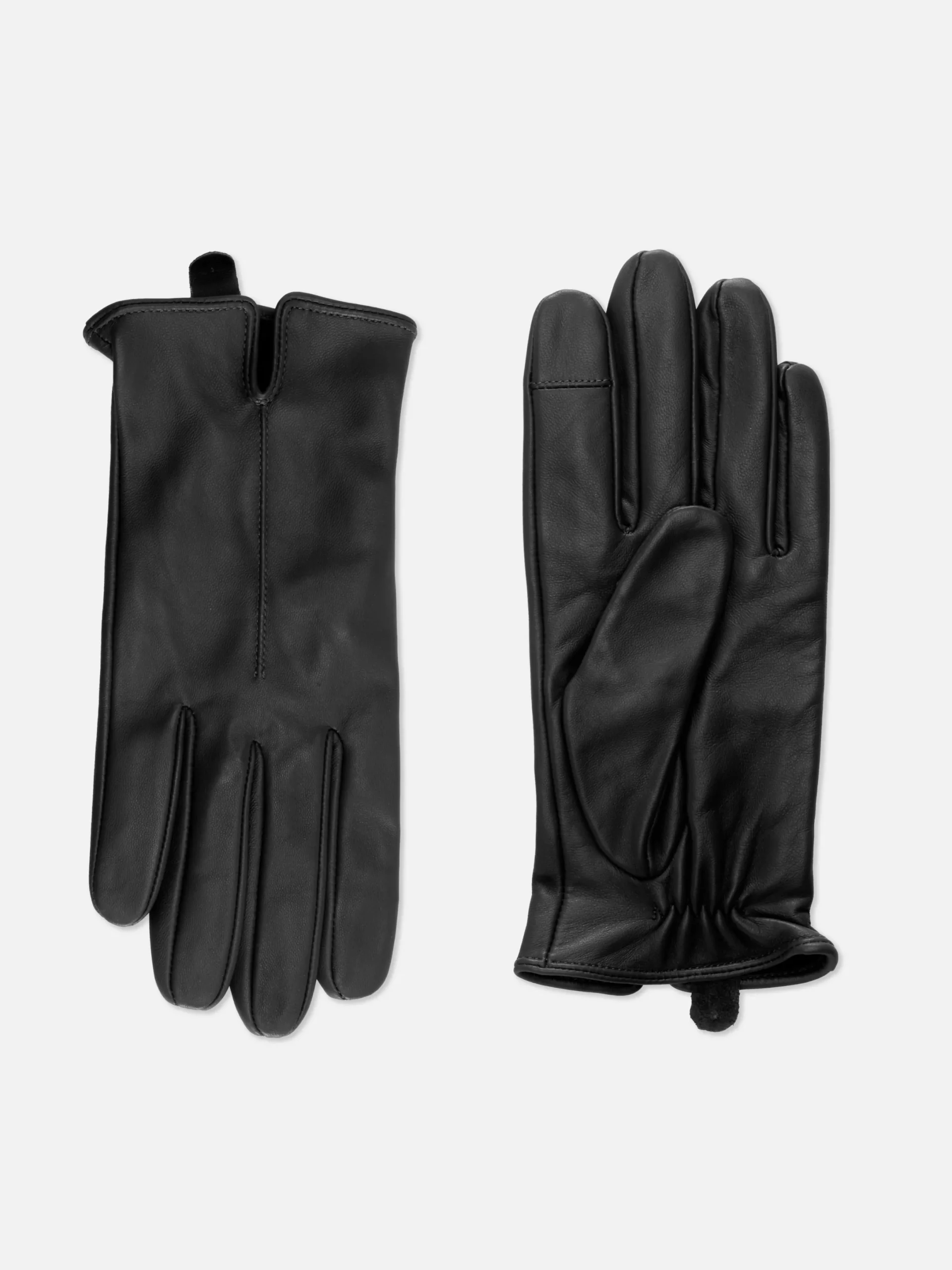 Mützen, Handschuhe Und Schals|Primark Essential-Lederhandschuhe Schwarz
