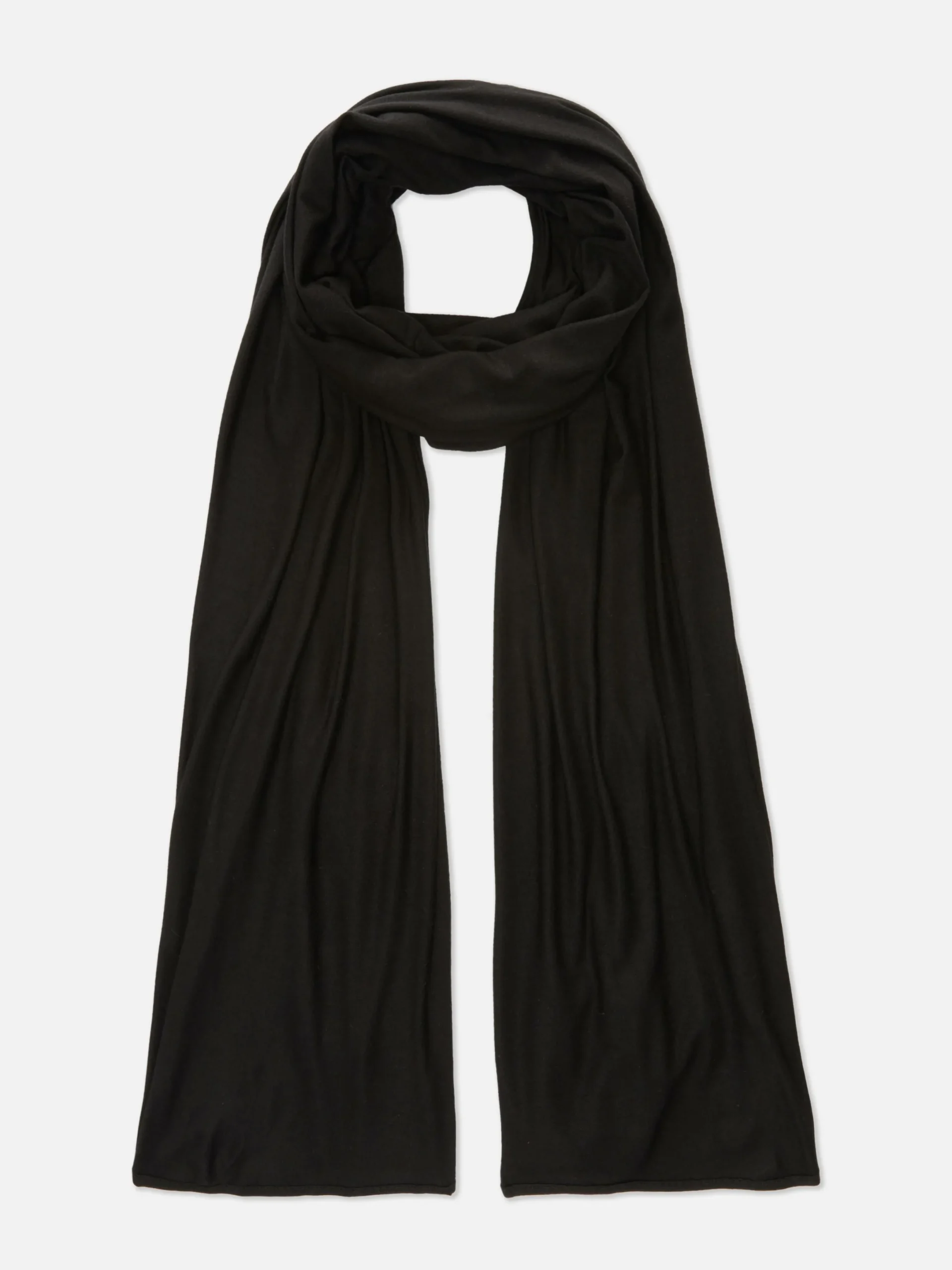 Mützen, Handschuhe Und Schals|Primark Essential-Schal Aus Jersey Schwarz