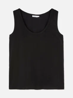 Tops Und T-Shirts|Primark Essential-Trägertop In Lässiger Passform Schwarz