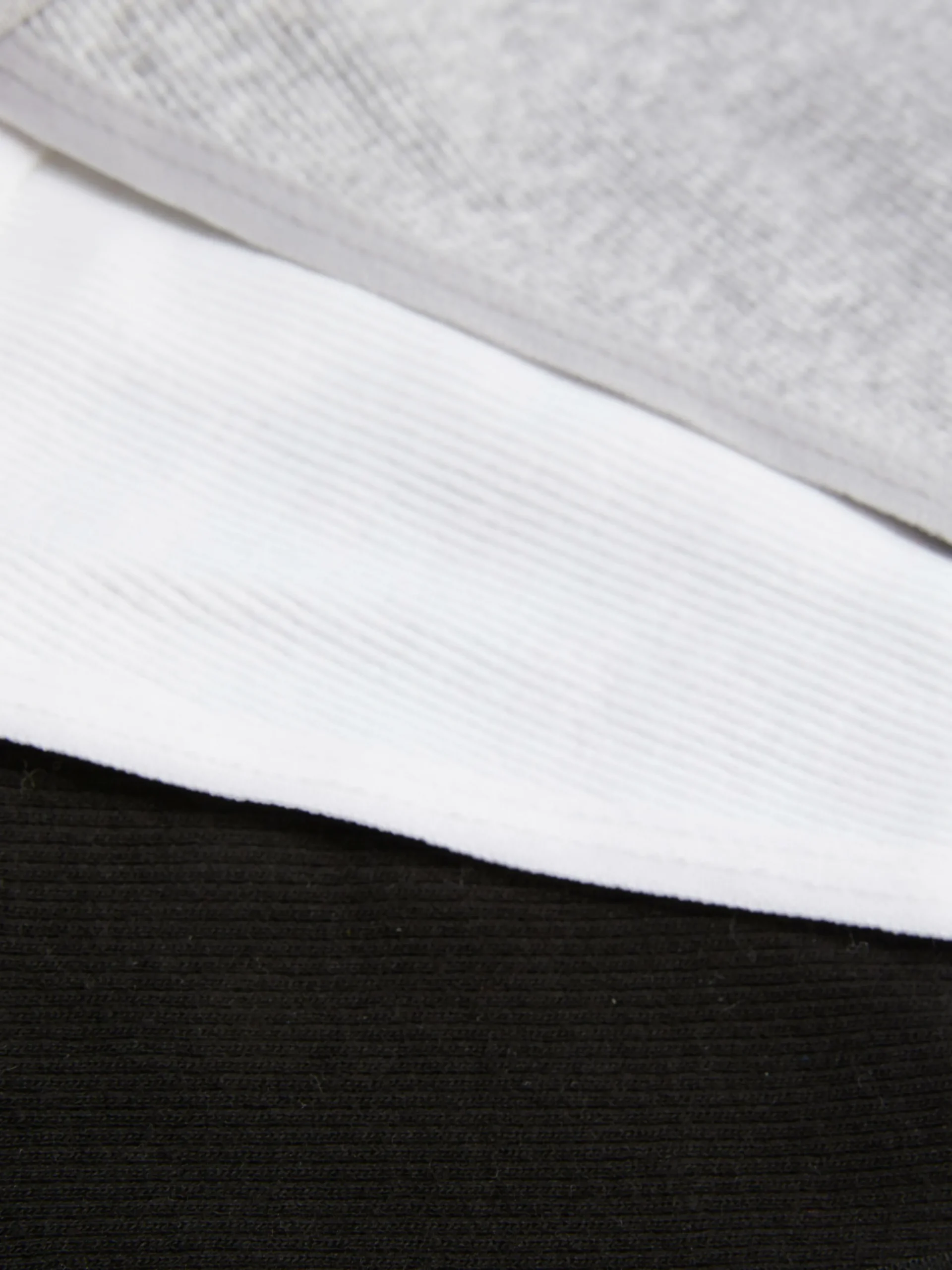 Slips|Primark Essenzielle G-String-Tangas, 3er-Pack Schwarz/Weiß