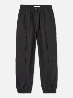 Hosen|Primark Fallschirm-Jogginghose Aus Popeline Schwarz