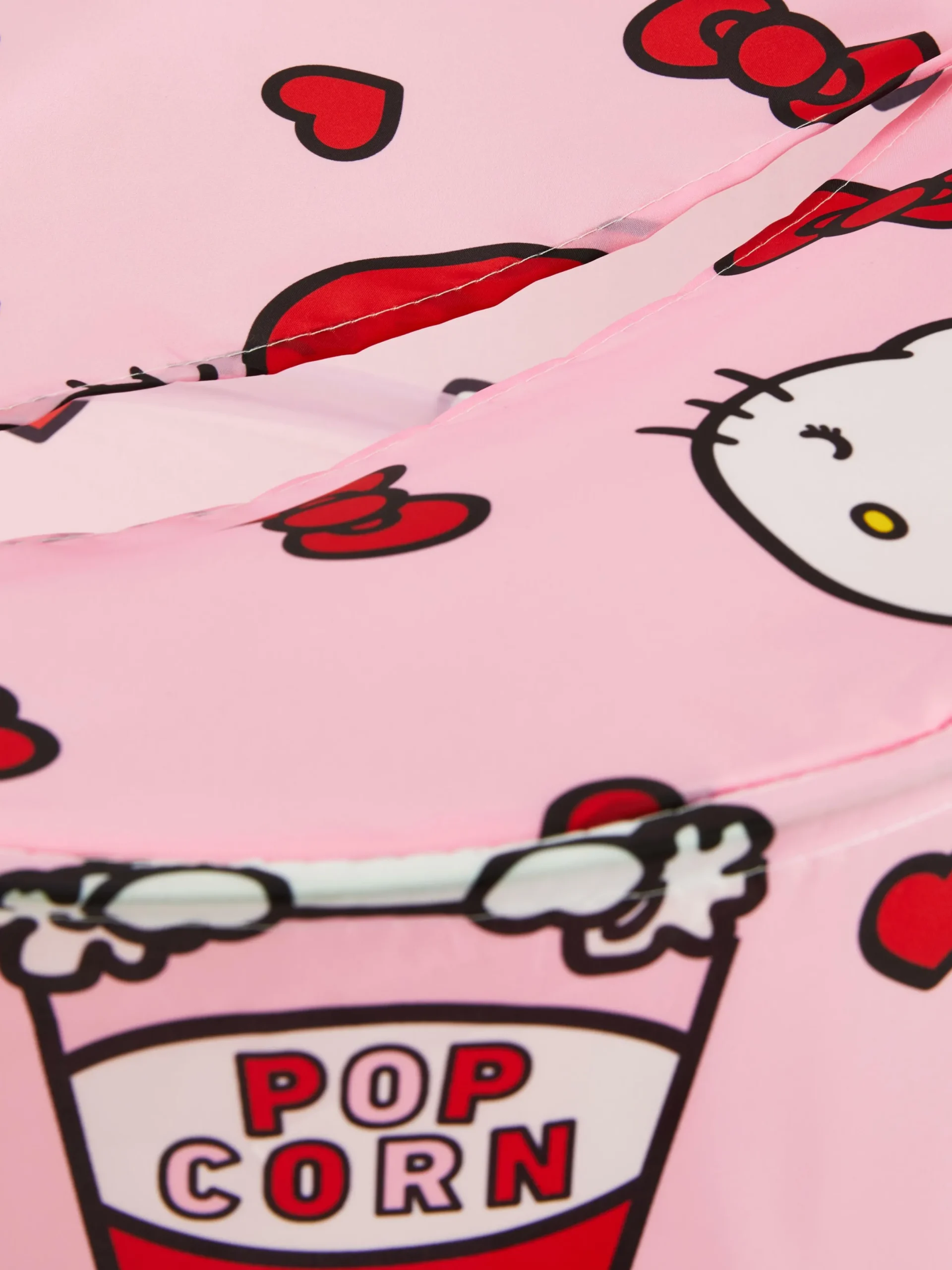 Wäschekörbe|Primark Faltbarer „Hello Kitty“ Behälter Zum 50. Jubiläum Rosa