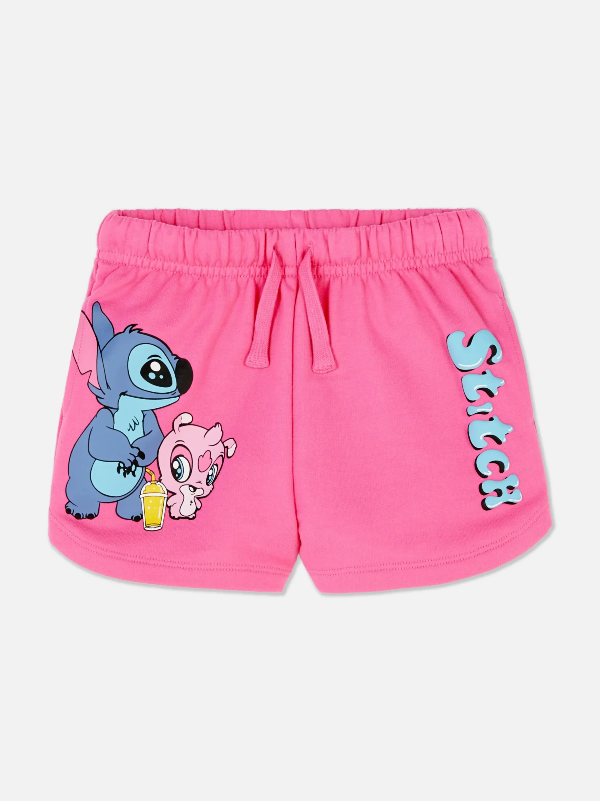 Shorts|Primark Farbenfrohe „Disney Lilo & Stitch“ Shorts Rosa