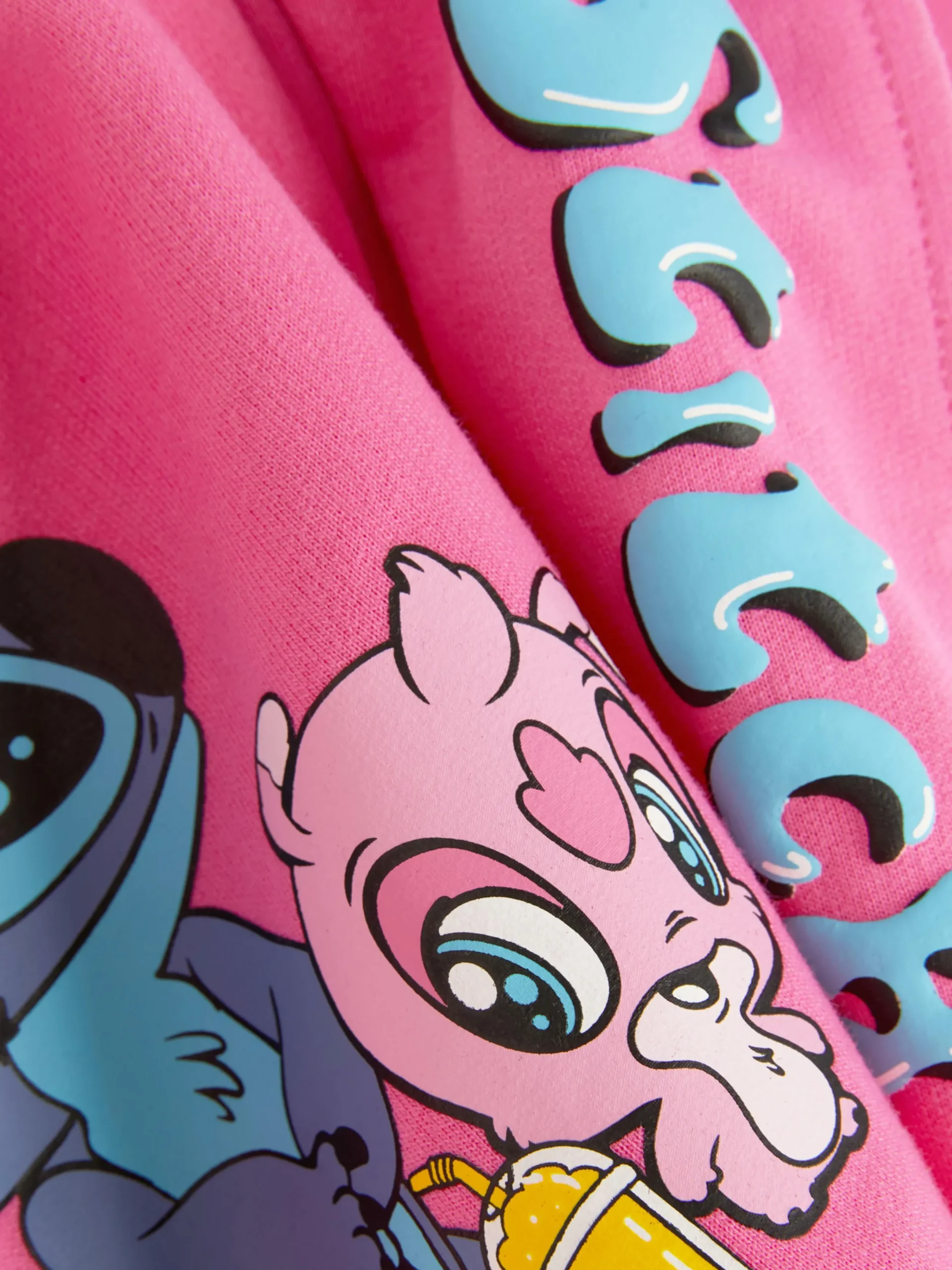 Shorts|Primark Farbenfrohe „Disney Lilo & Stitch“ Shorts Rosa