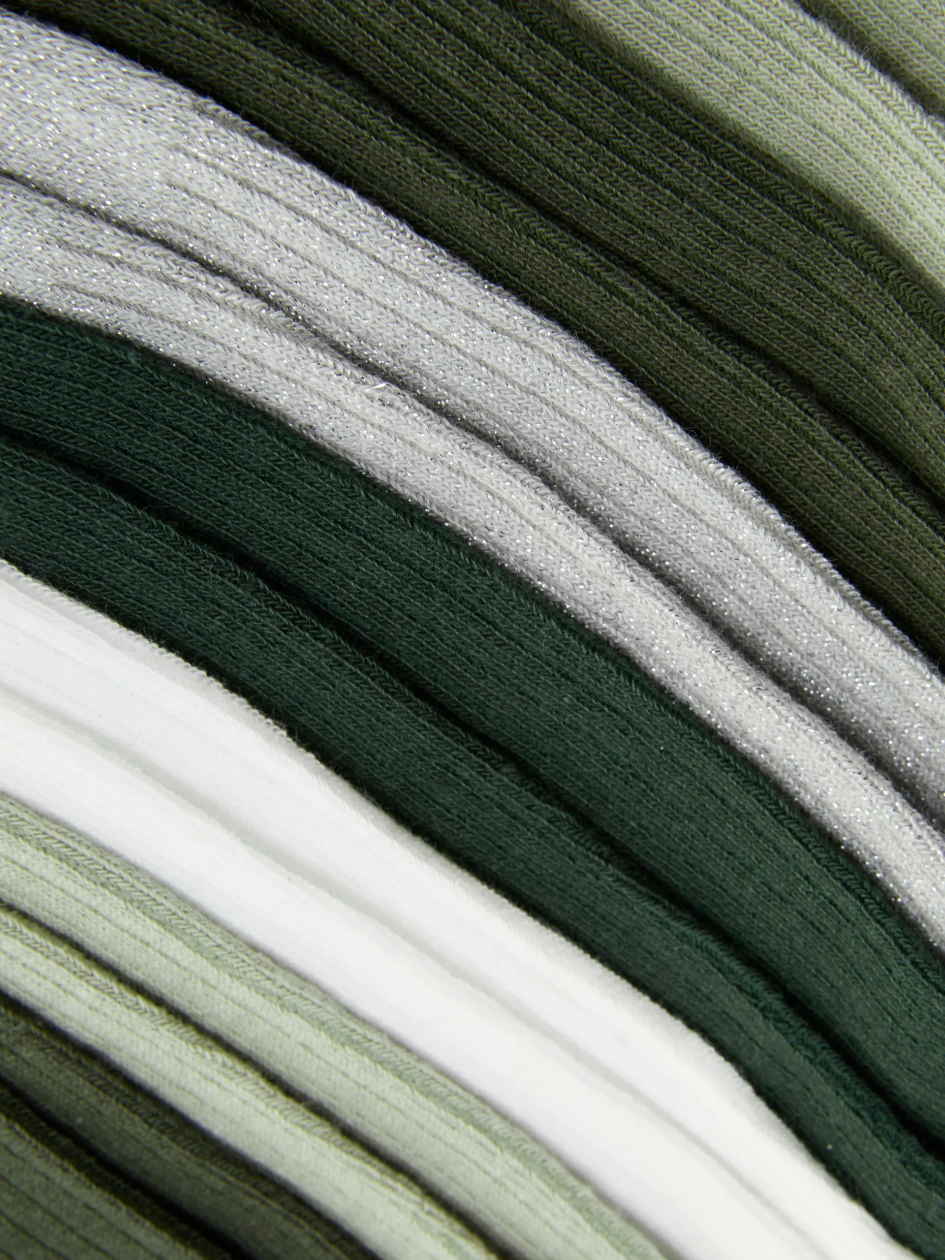 Socken|Primark Farblich Abgestimmte Söckchen, 7er-Pack Grün