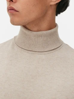 Pullover Und Cardigans|Primark Feinstrickpullover Mit Rollkragen Hellbeige