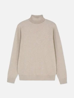 Pullover Und Cardigans|Primark Feinstrickpullover Mit Rollkragen Hellbeige