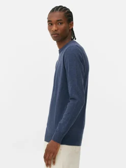 Pullover Und Cardigans|Primark Feinstrickpullover Mit Rundhalsausschnitt Blau