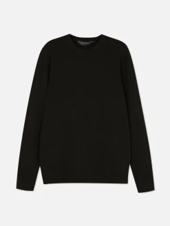 Pullover Und Cardigans|Primark Feinstrickpullover Mit Rundhalsausschnitt Schwarz