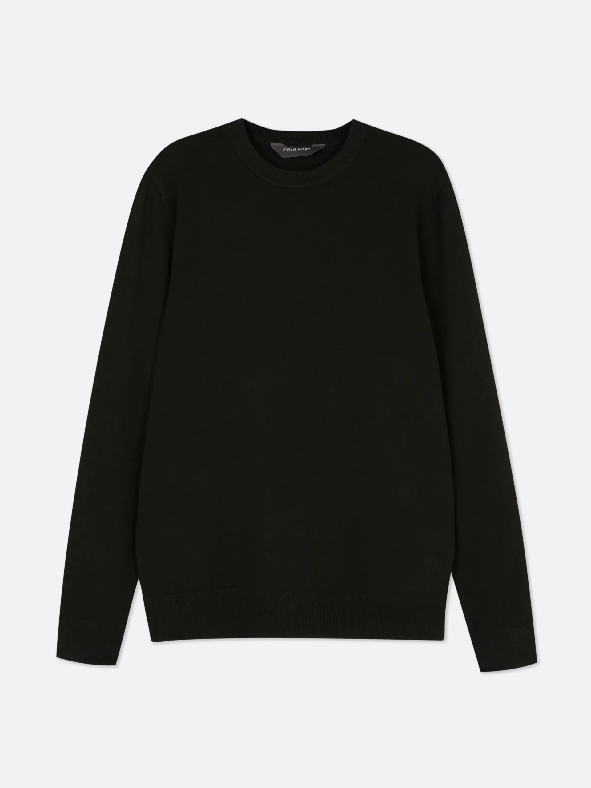 Pullover Und Cardigans|Primark Feinstrickpullover Mit Rundhalsausschnitt Schwarz