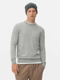 Pullover Und Cardigans|Primark Feinstrickpullover Mit Rundhalsausschnitt Grau