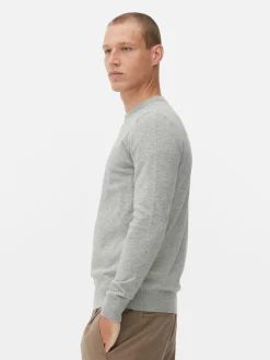 Pullover Und Cardigans|Primark Feinstrickpullover Mit Rundhalsausschnitt Grau