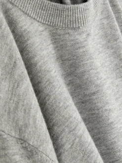 Pullover Und Cardigans|Primark Feinstrickpullover Mit Rundhalsausschnitt Grau