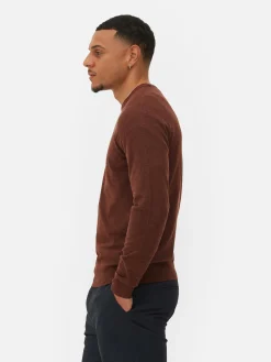 Pullover Und Cardigans|Primark Feinstrickpullover Mit Rundhalsausschnitt Burgunderrot
