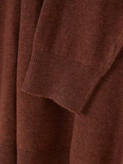Pullover Und Cardigans|Primark Feinstrickpullover Mit Rundhalsausschnitt Burgunderrot