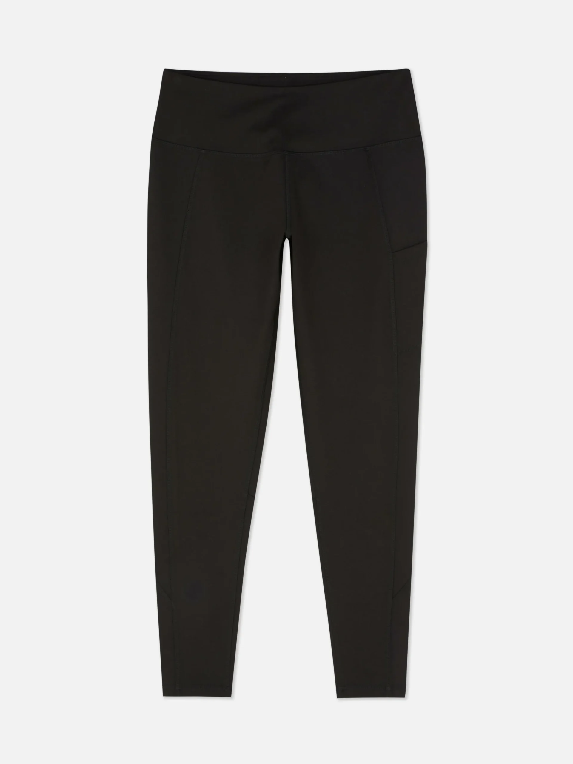Fitnesskleidung Und Activewear|Primark Figurformende Performance-Leggings Mit Hohem Bund Schwarz