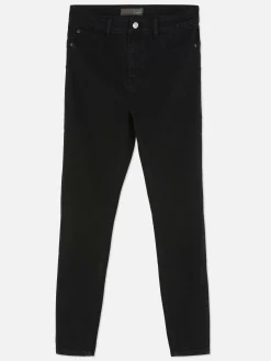 Jeans|Primark Figurformende Skinny Jeans Schwarz