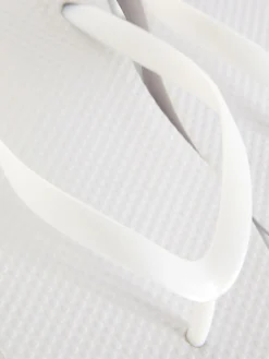 Flipflops Und Badesandalen|Primark Flache Basic Flipflops Weiß