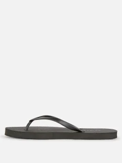 Flipflops Und Badesandalen|Primark Flache Basic Flipflops Schwarz