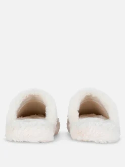 Hausschuhe|Hausschuhe|Primark Flauschige „Disney Stitch“ Hausschuhe Beige