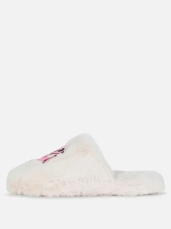 Hausschuhe|Hausschuhe|Primark Flauschige „Disney Stitch“ Hausschuhe Beige