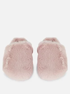 Hausschuhe|Primark Flauschige Hausschuhe Rosa