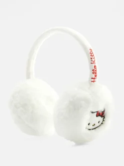 Mützen, Handschuhe Und Schals|Primark Flauschige „Hello Kitty“ Ohrenschützer Weiß
