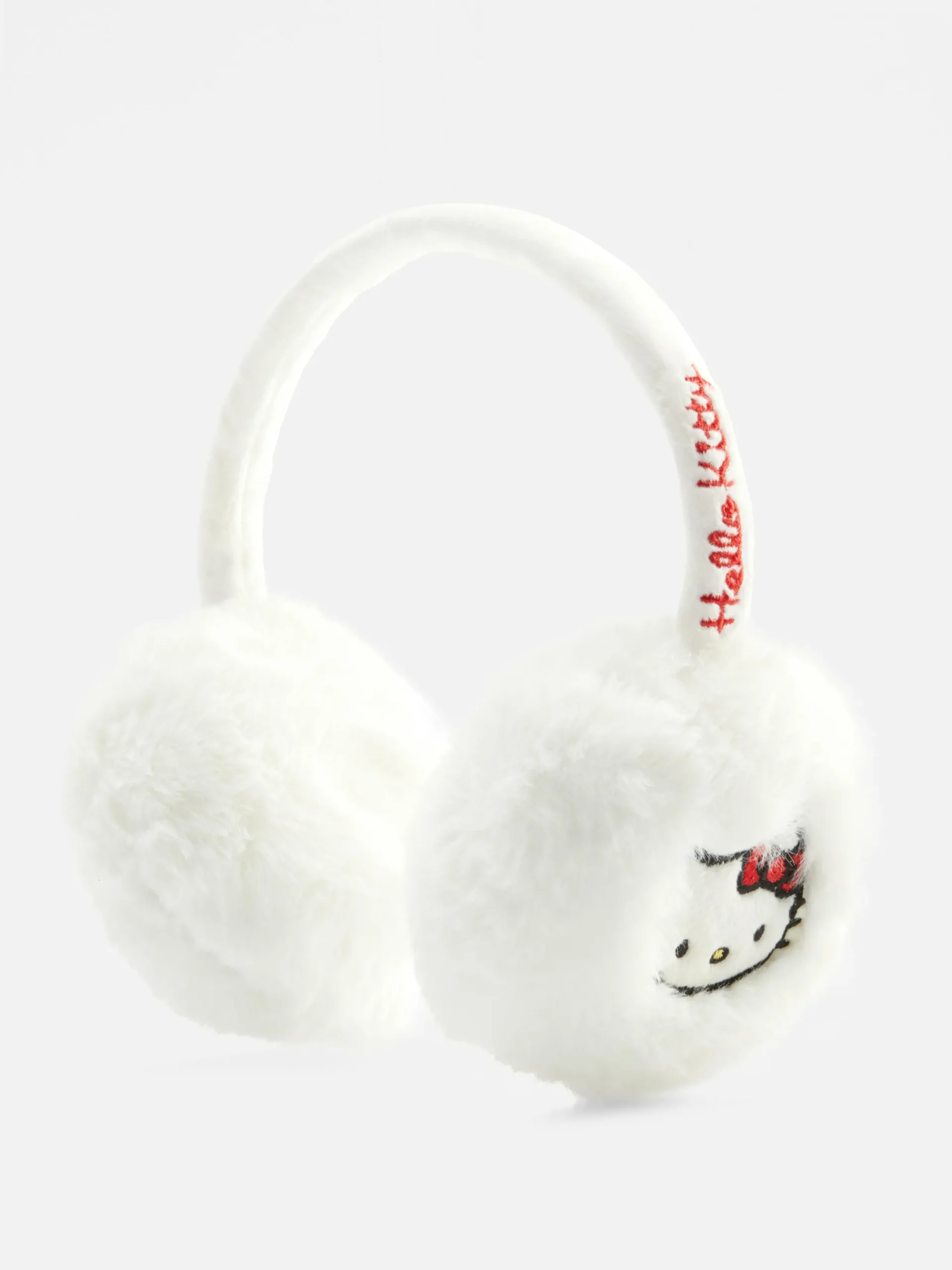 Mützen, Handschuhe Und Schals|Primark Flauschige „Hello Kitty“ Ohrenschützer Weiß