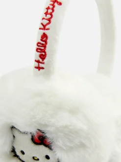 Mützen, Handschuhe Und Schals|Primark Flauschige „Hello Kitty“ Ohrenschützer Weiß