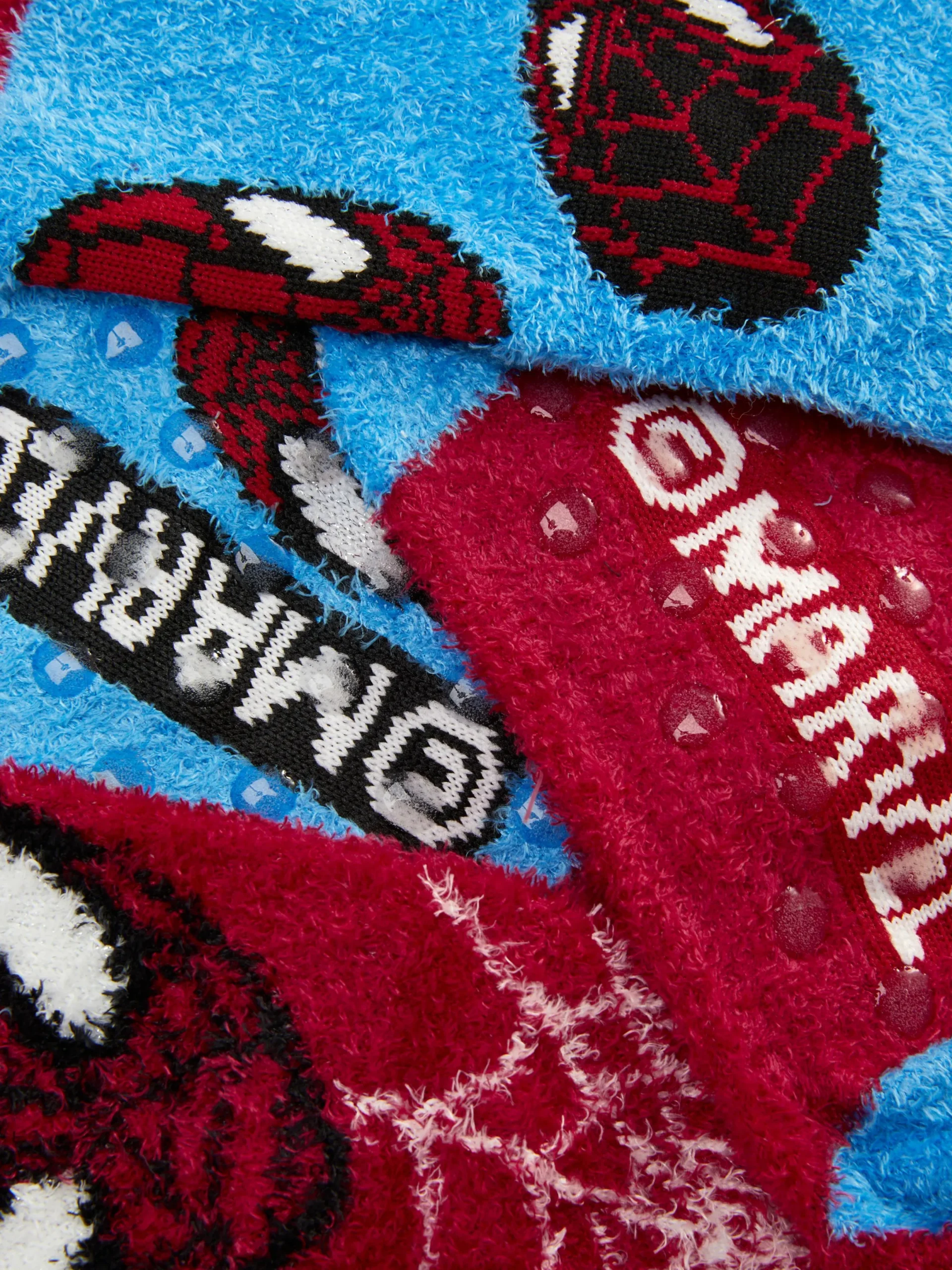 Socken|Primark Flauschige „Marvel Spider-Man“ Socken, 2er-Pack Rot