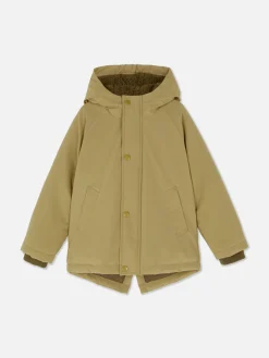 Jacken Und Mäntel|Primark Flauschiger, Gefütterter Mantel Mit Knopfleiste Braun