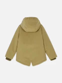 Jacken Und Mäntel|Primark Flauschiger, Gefütterter Mantel Mit Knopfleiste Braun